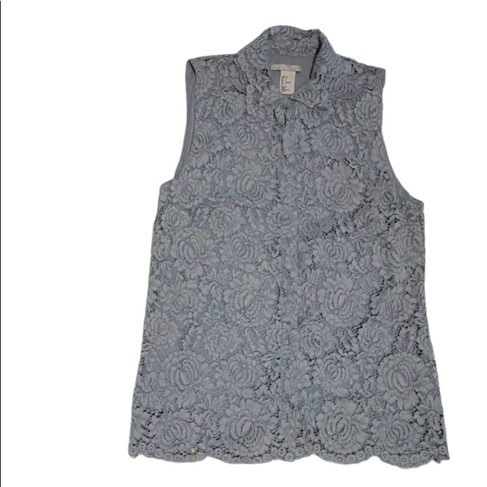 H&M Flower Laced top